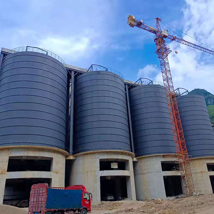岳阳骨料钢板仓建造施工周期从规划到竣工的每一步
